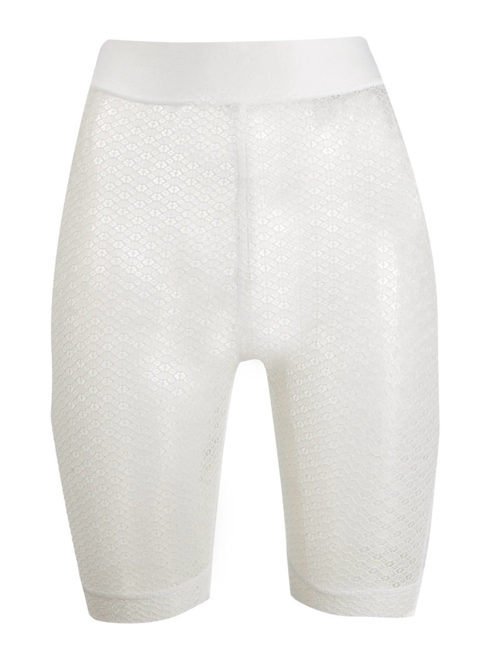 John Elliott mesh lace cycling shorts